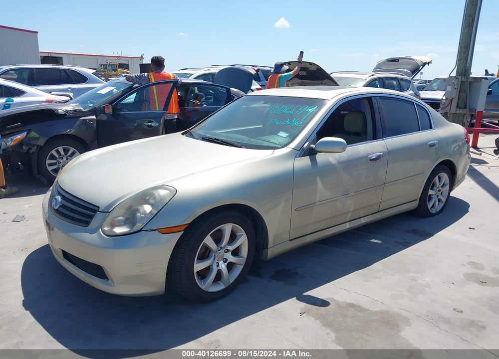 2005 INFINITI G35 VIN: JNKCV51E75M213449