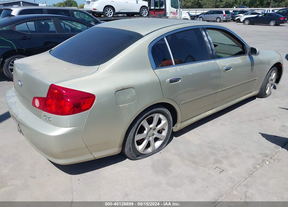 2005 INFINITI G35 VIN: JNKCV51E75M213449