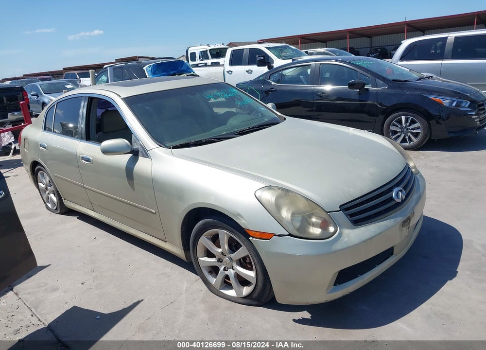 2005 INFINITI G35 VIN: JNKCV51E75M213449