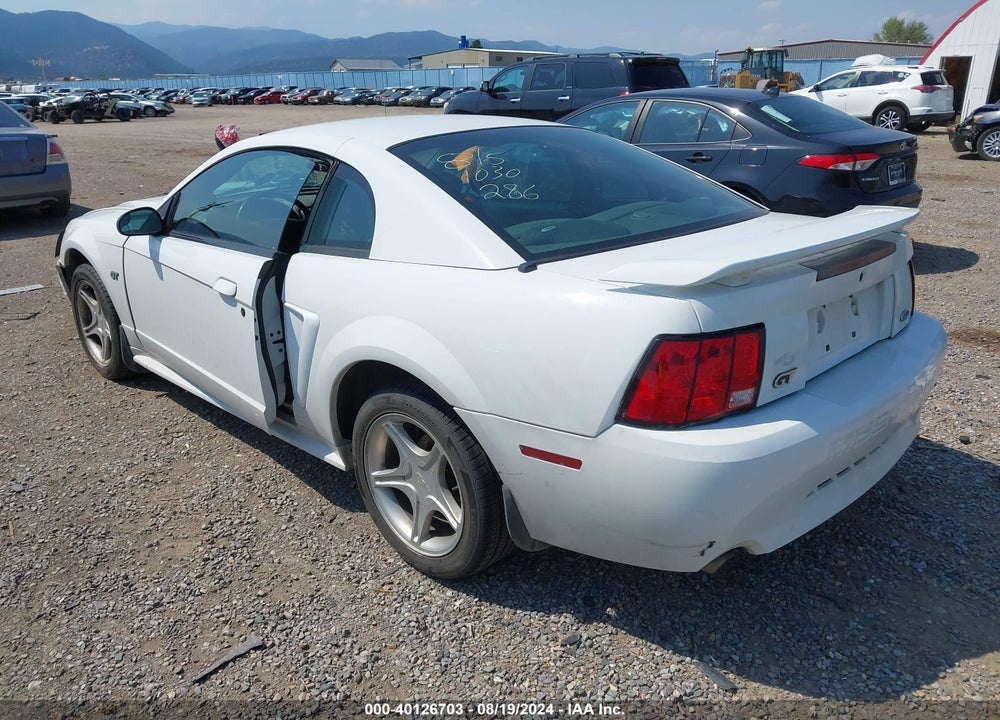 2003 FORD MUSTANG GT VIN: 1FAFP42X73F437105