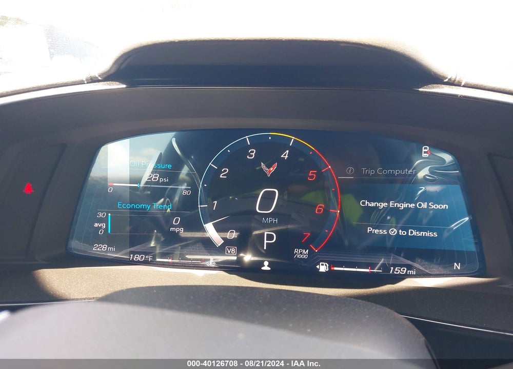 2023 CHEVROLET CORVETTE STINGRAY RWD 1LT VIN: 1G1YA2D40P5129029