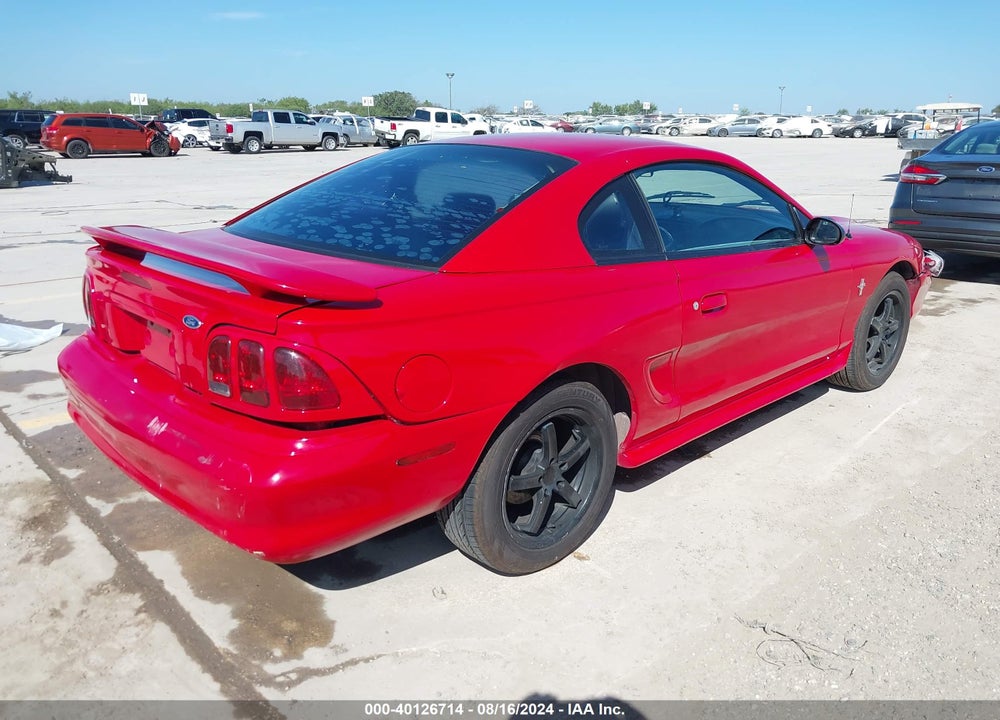 1998 FORD MUSTANG VIN: 1FAFP4047WF232638