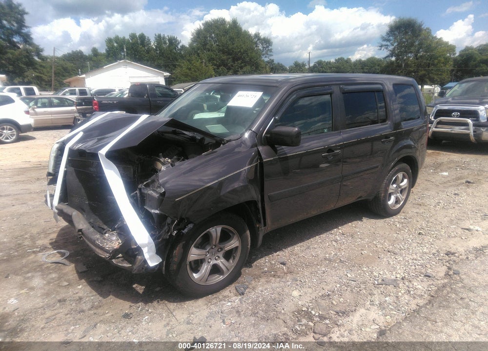 2012 HONDA PILOT EX-L VIN: 5FNYF3H55CB032807