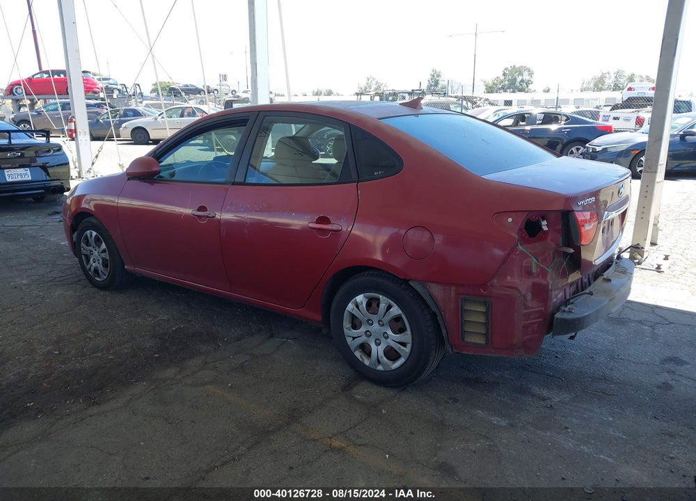 2010 HYUNDAI ELANTRA GLS VIN: KMHDU4AD6AU062135