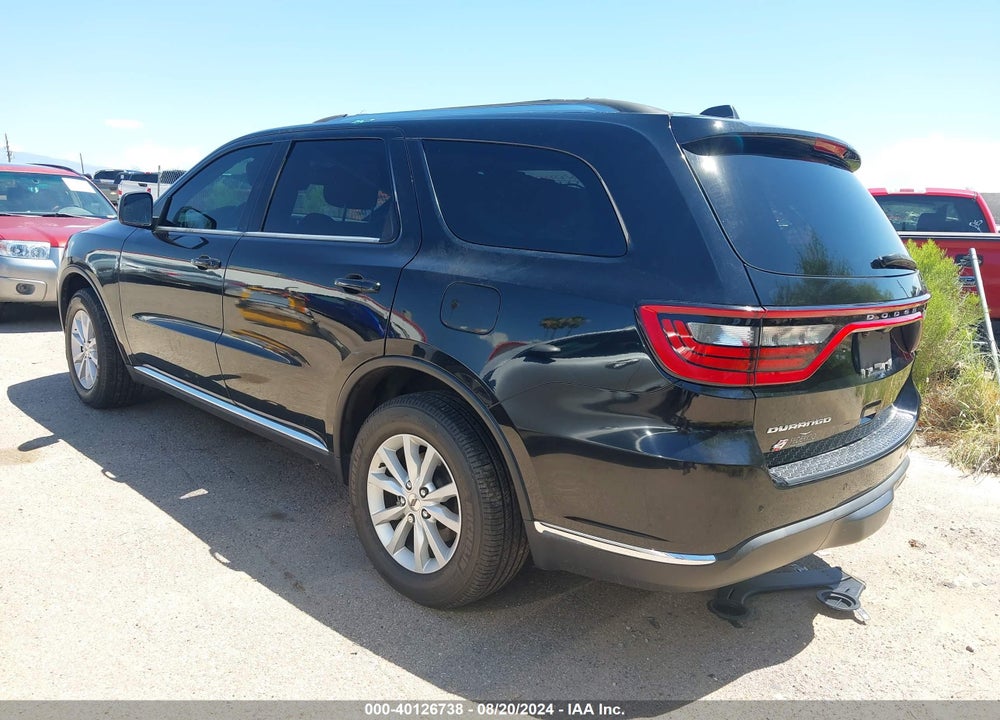 2019 DODGE DURANGO SXT AWD VIN: 1C4RDJAG7KC605888