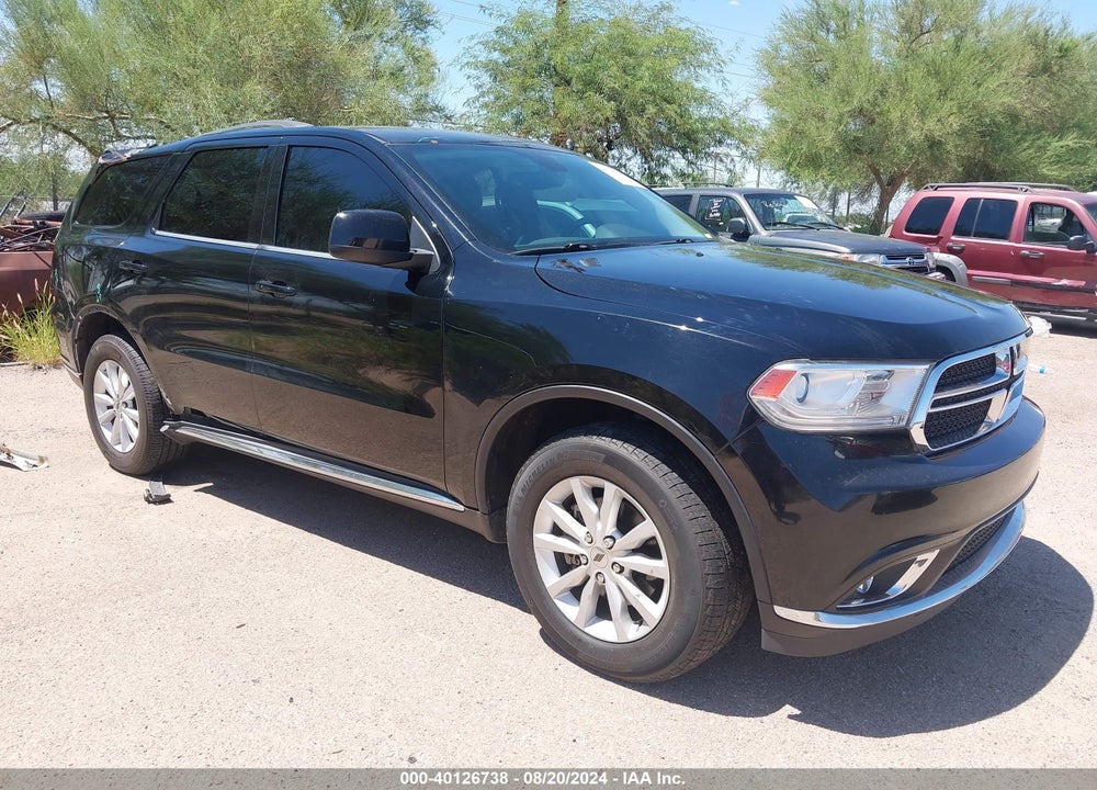 2019 DODGE DURANGO SXT AWD VIN: 1C4RDJAG7KC605888