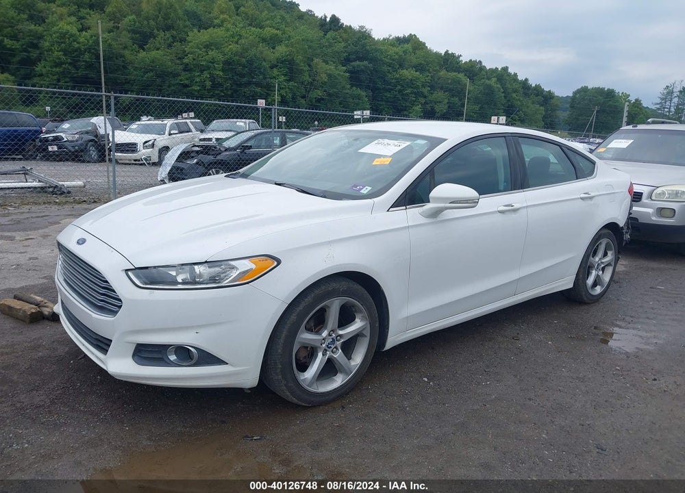 2016 FORD FUSION SE VIN: 3FA6P0T95GR395289