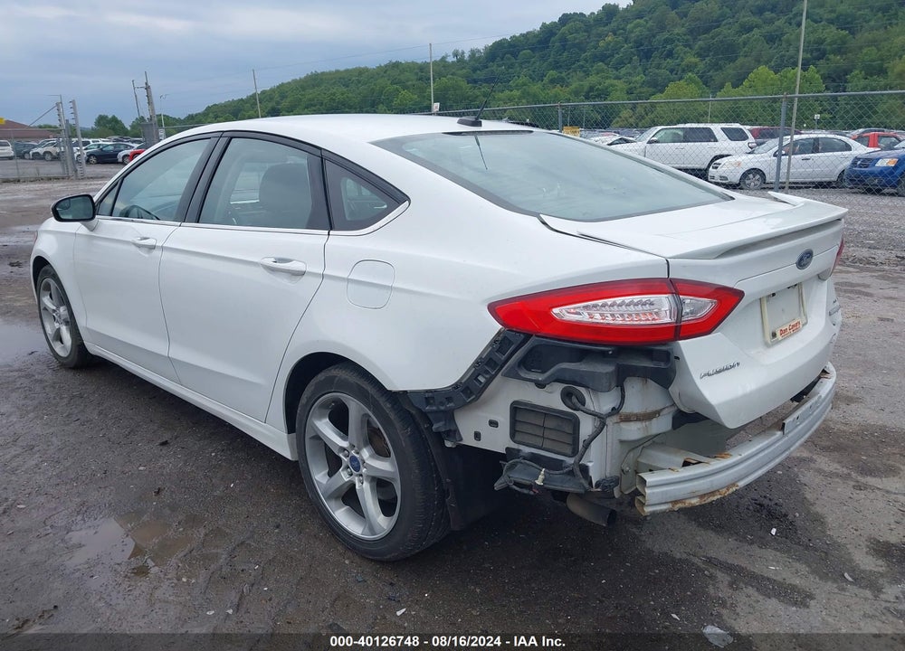 2016 FORD FUSION SE VIN: 3FA6P0T95GR395289