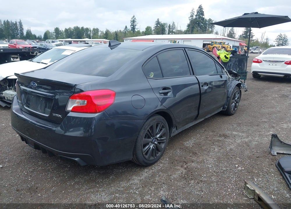 2017 SUBARU WRX VIN: JF1VA1B65H9820498