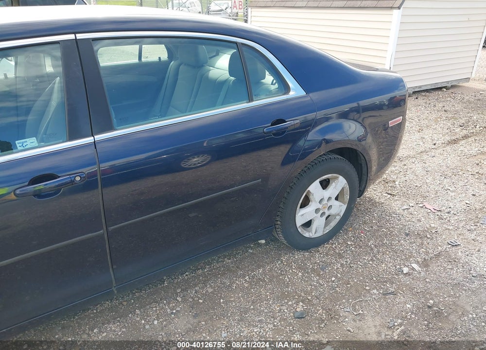 2008 CHEVROLET MALIBU LS VIN: 1G1ZG57B28F207708