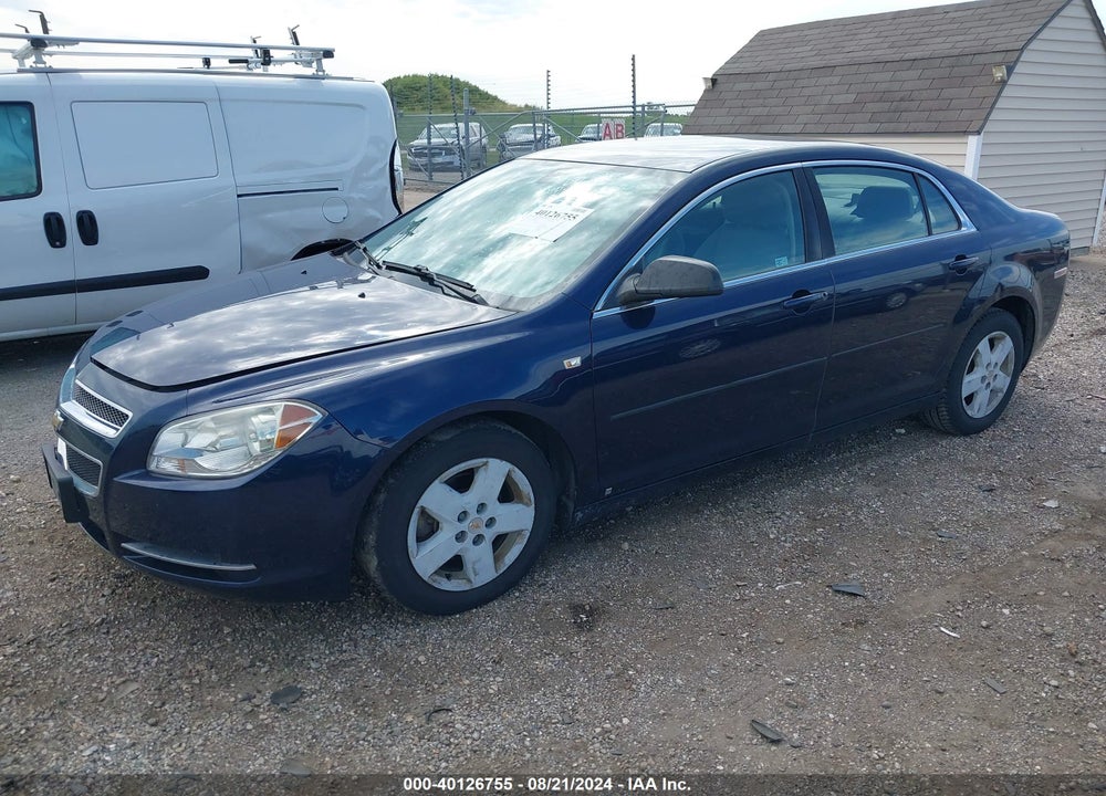 2008 CHEVROLET MALIBU LS VIN: 1G1ZG57B28F207708