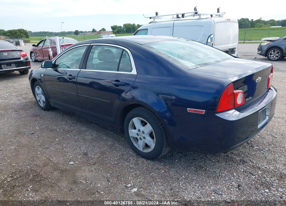 2008 CHEVROLET MALIBU LS VIN: 1G1ZG57B28F207708