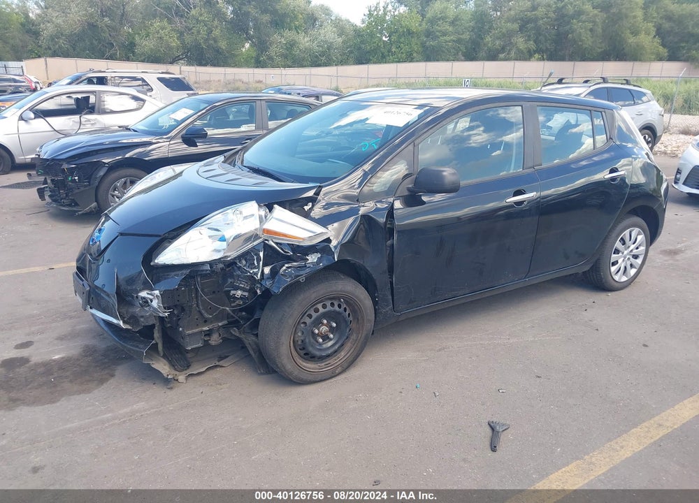 2013 NISSAN LEAF S VIN: 1N4AZ0CP8DC400126