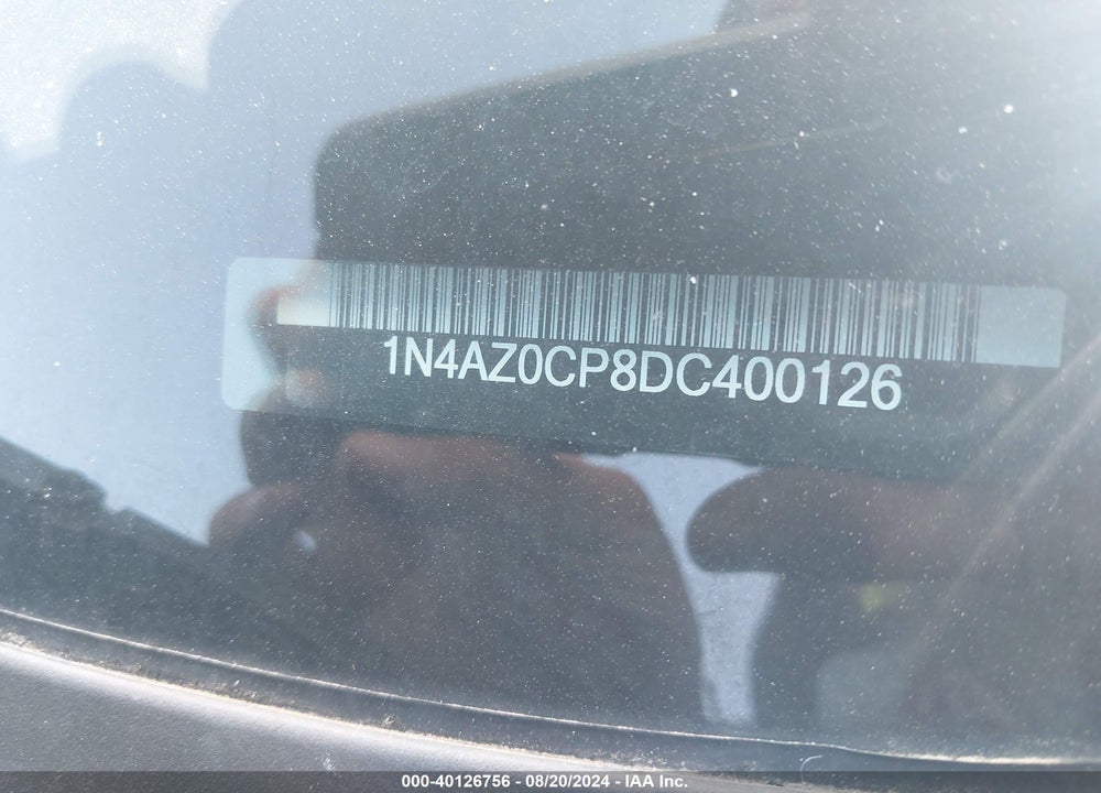 2013 NISSAN LEAF S VIN: 1N4AZ0CP8DC400126