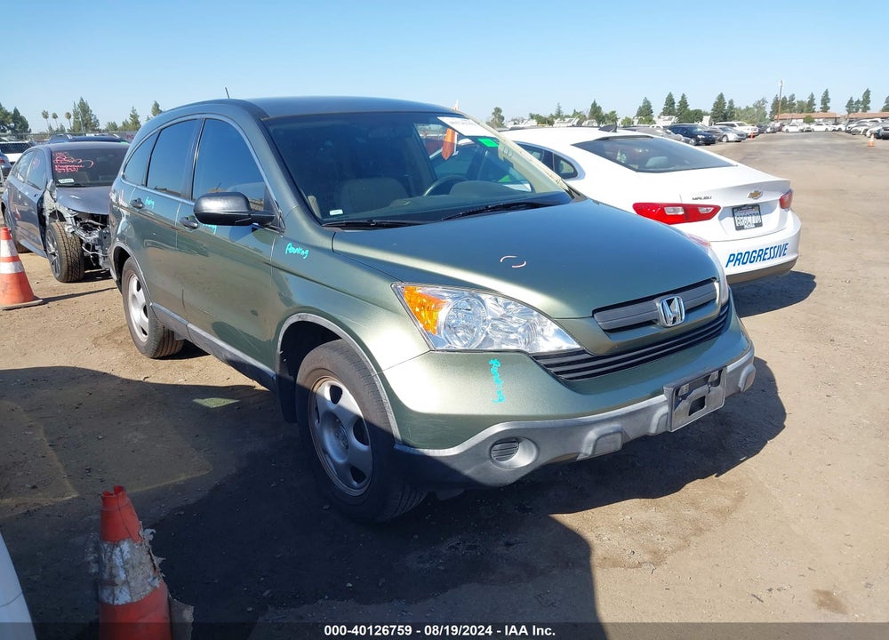 2007 HONDA CR-V LX VIN: JHLRE38347C068080