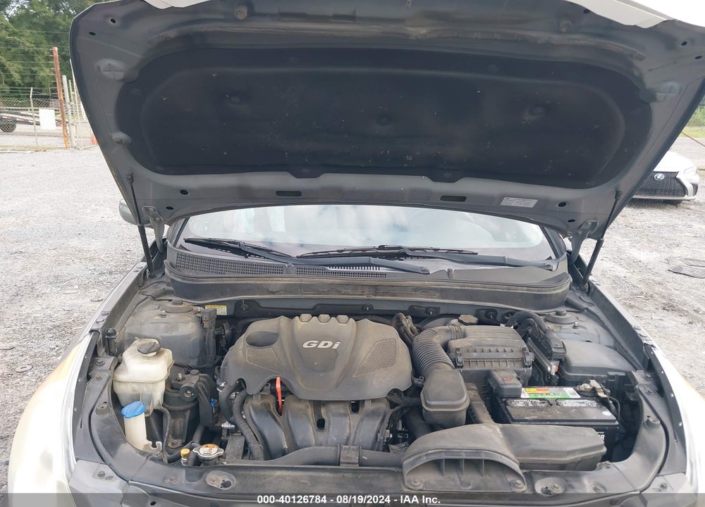 2013 HYUNDAI SONATA GLS VIN: 5NPEB4AC5DH622053