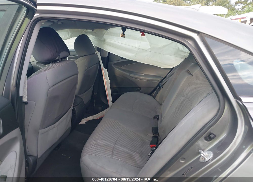 2013 HYUNDAI SONATA GLS VIN: 5NPEB4AC5DH622053
