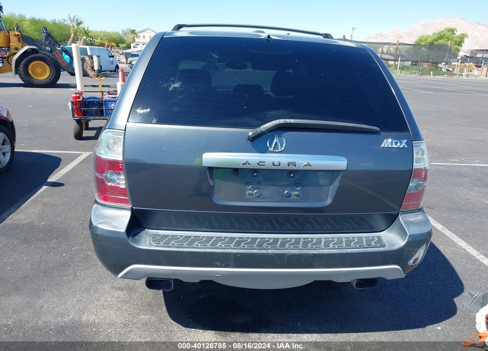 2006 ACURA MDX VIN: 2HNYD18296H501132