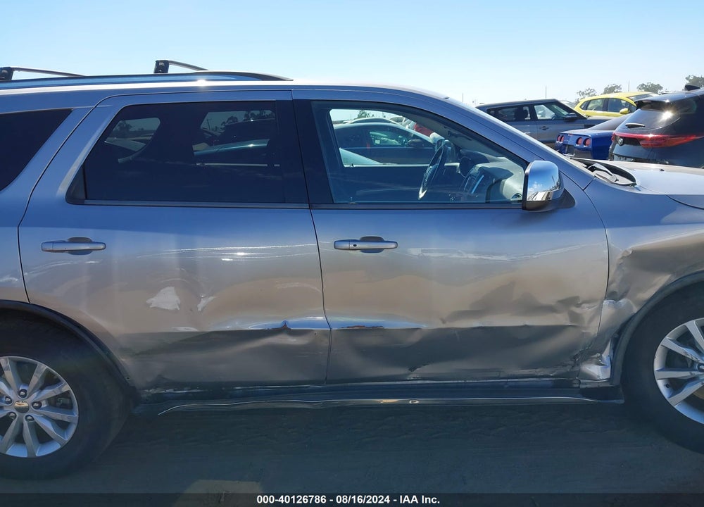 2014 DODGE DURANGO SXT VIN: 1C4RDJAG1EC330278