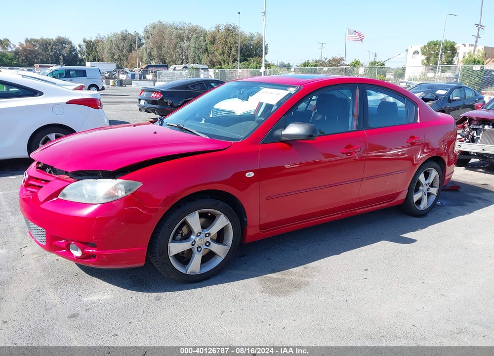 2004 MAZDA 3 S VIN: JM1BK123941133128