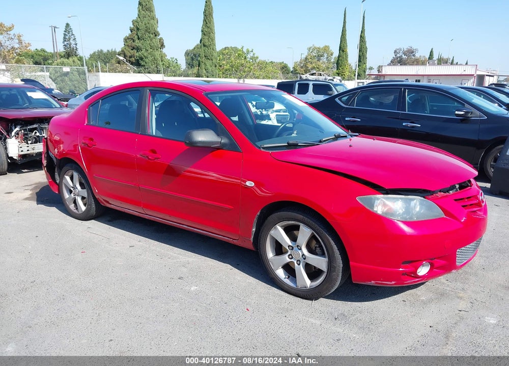 2004 MAZDA 3 S VIN: JM1BK123941133128