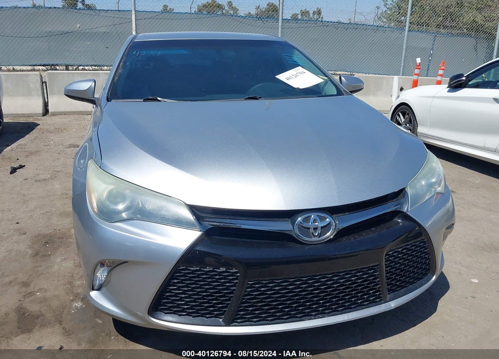 2016 TOYOTA CAMRY SE VIN: 4T1BF1FK7GU158470