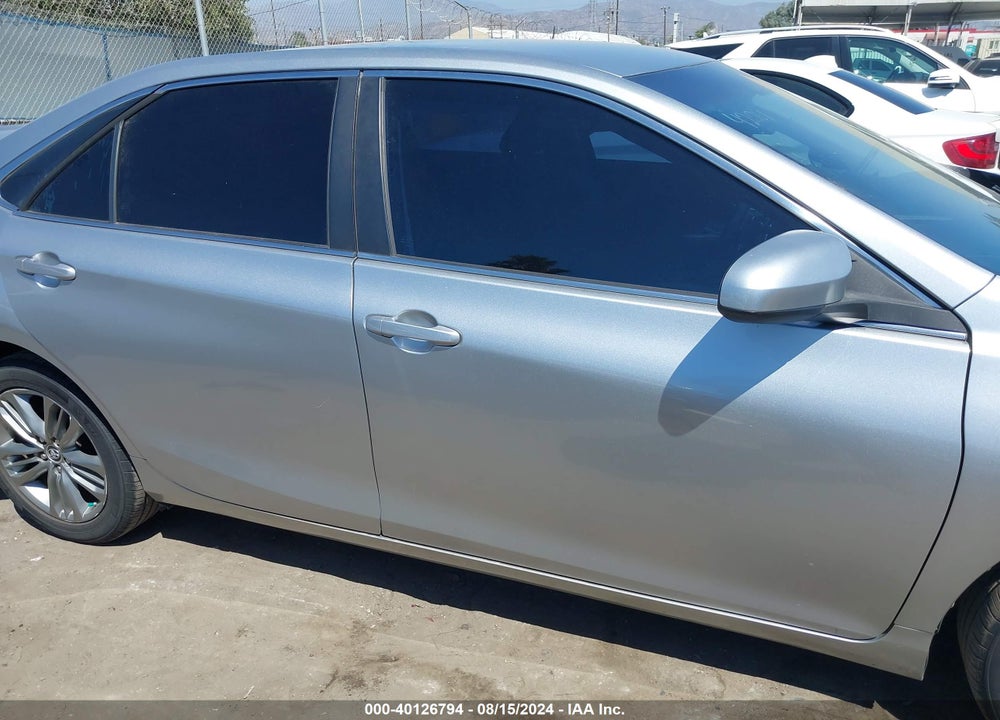 2016 TOYOTA CAMRY SE VIN: 4T1BF1FK7GU158470