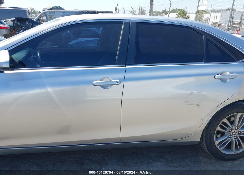 2016 TOYOTA CAMRY SE VIN: 4T1BF1FK7GU158470