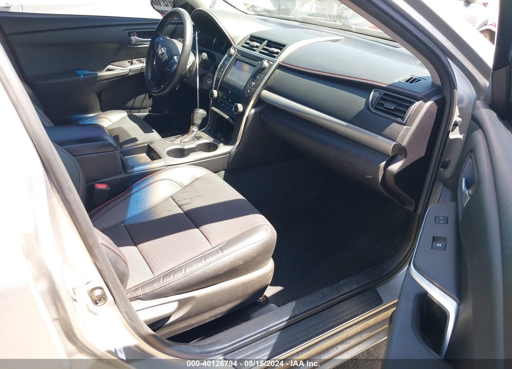 2016 TOYOTA CAMRY SE VIN: 4T1BF1FK7GU158470