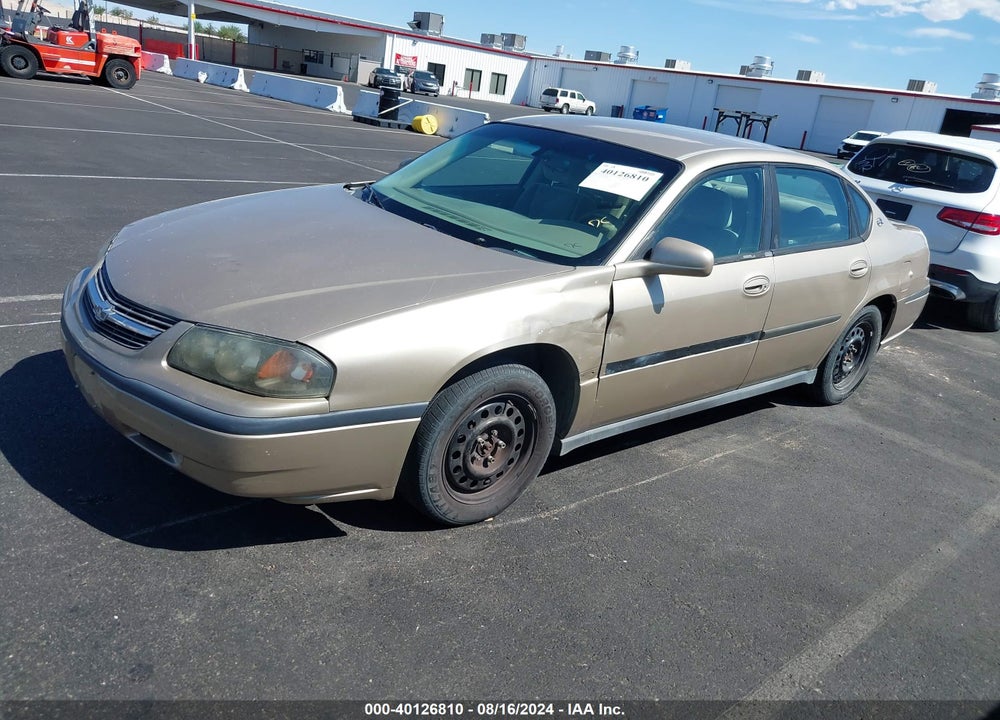 2005 CHEVROLET IMPALA VIN: 2G1WF52E259200821