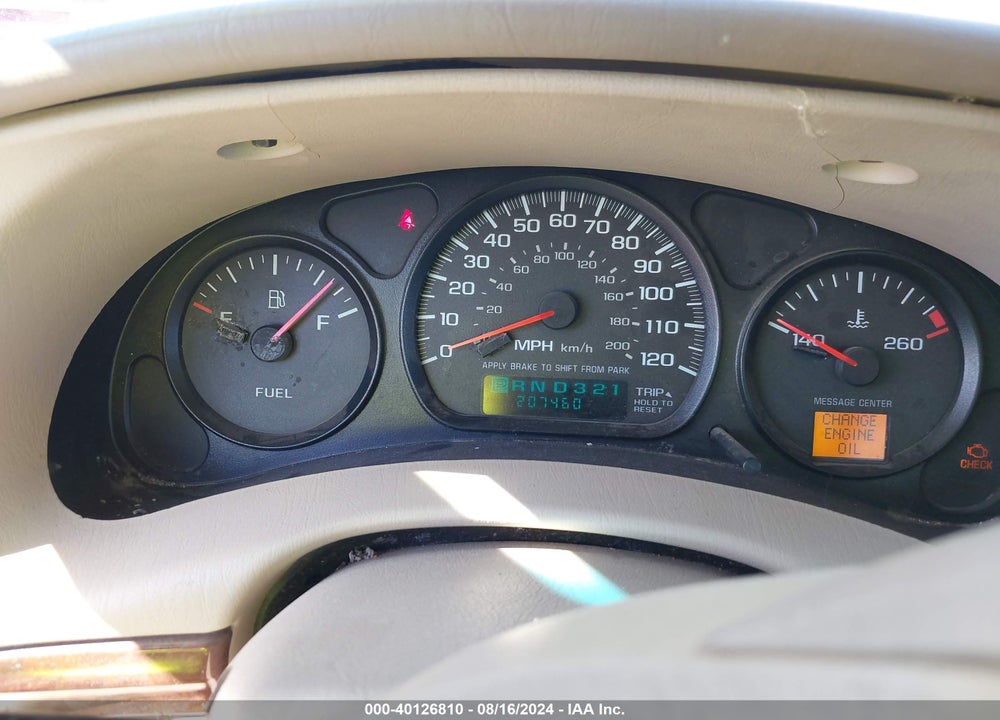2005 CHEVROLET IMPALA VIN: 2G1WF52E259200821