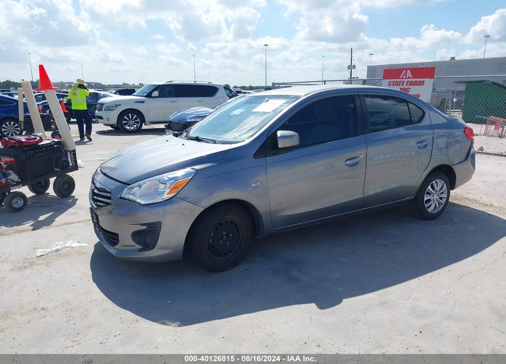 2018 MITSUBISHI MIRAGE G4 ES VIN: ML32F3FJ3JHF15897