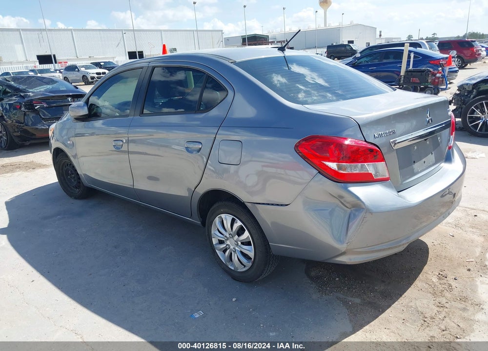 2018 MITSUBISHI MIRAGE G4 ES VIN: ML32F3FJ3JHF15897