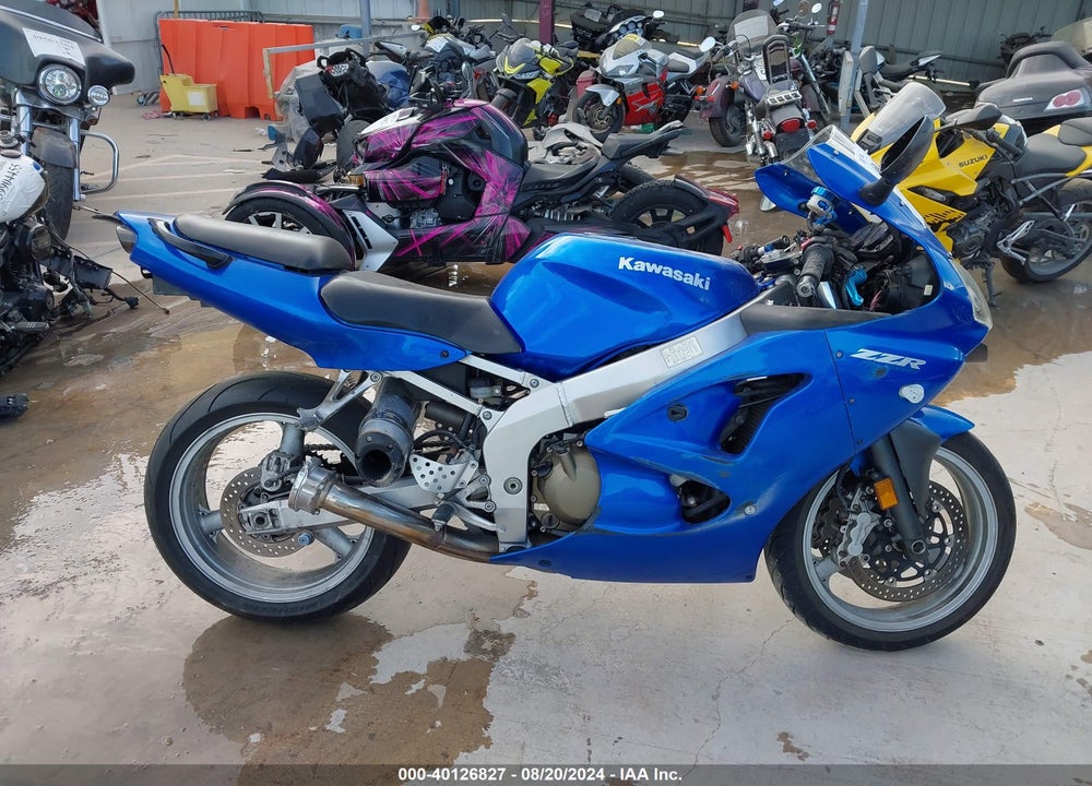 2008 KAWASAKI ZX600 J1 VIN: JKAZX4J158A072247