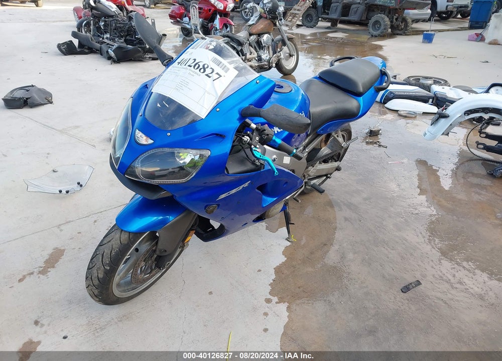 2008 KAWASAKI ZX600 J1 VIN: JKAZX4J158A072247