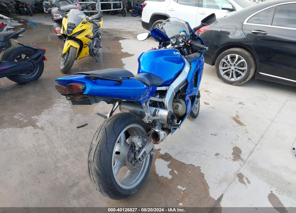 2008 KAWASAKI ZX600 J1 VIN: JKAZX4J158A072247
