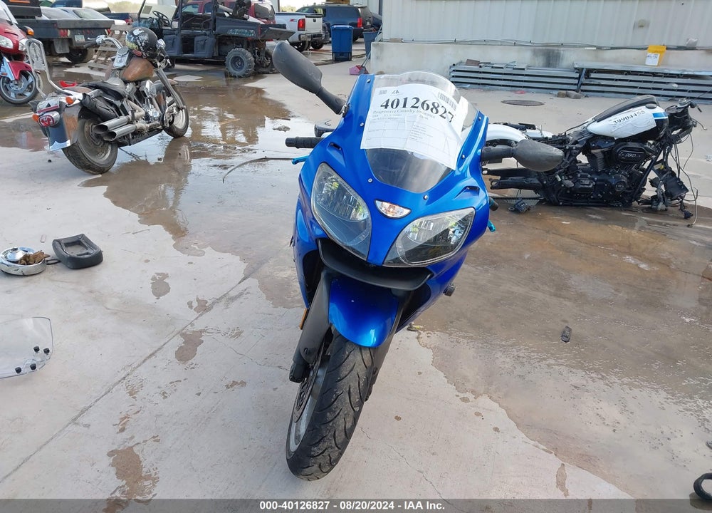 2008 KAWASAKI ZX600 J1 VIN: JKAZX4J158A072247