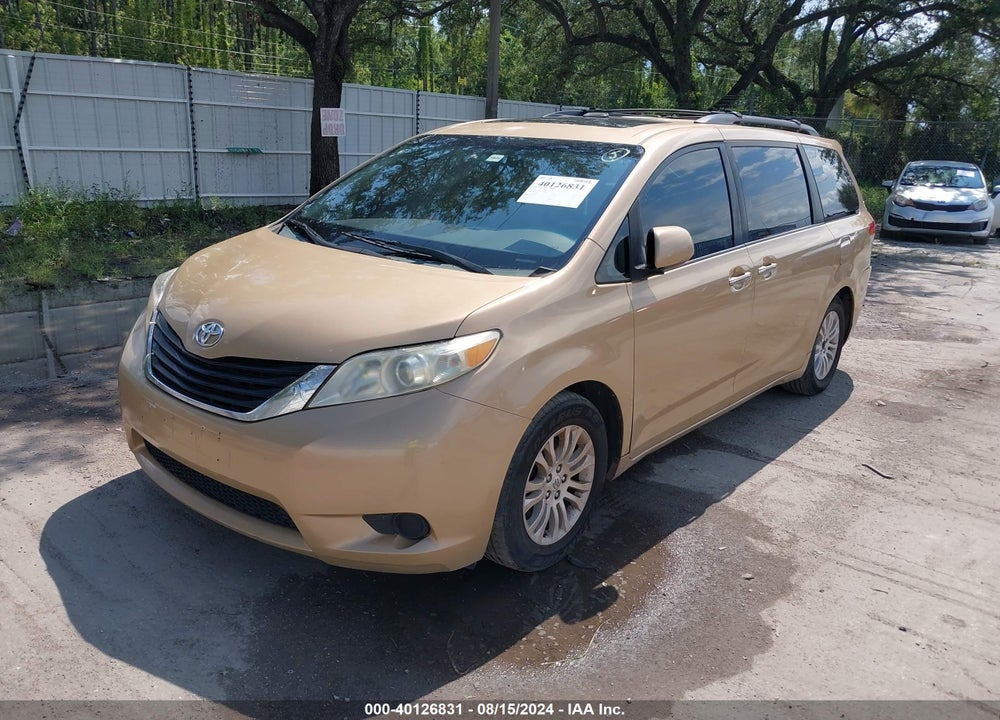 2011 TOYOTA SIENNA VIN: 5TDYK3DC6BS054342