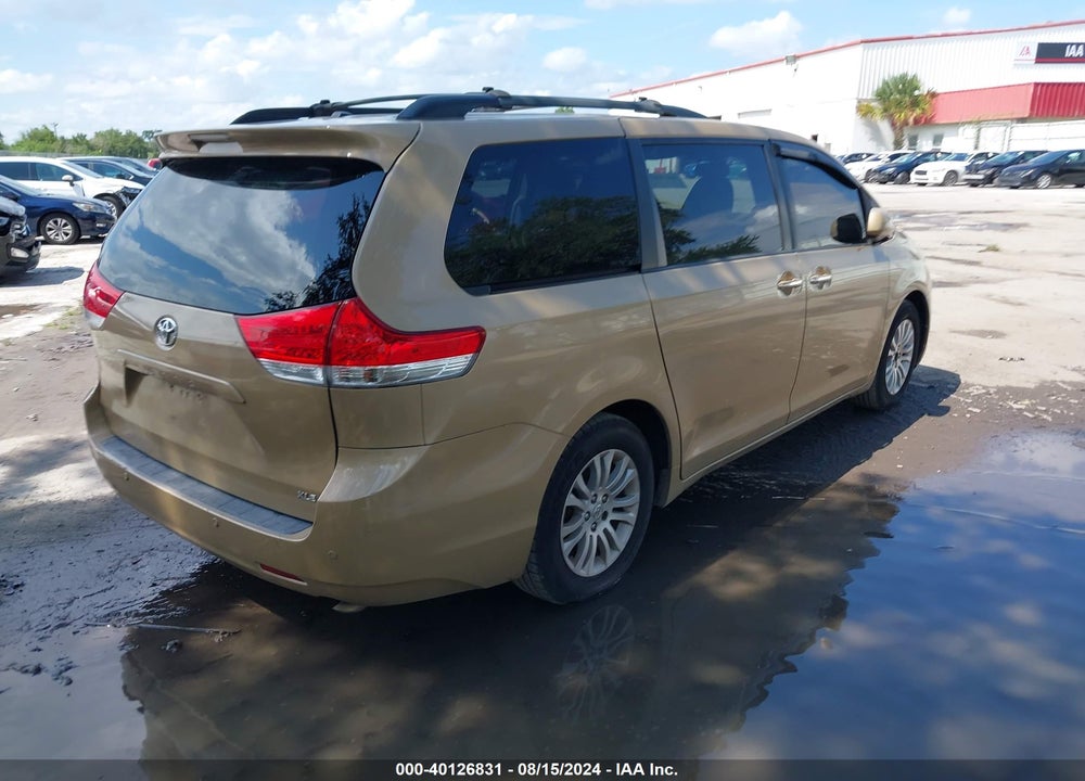 2011 TOYOTA SIENNA VIN: 5TDYK3DC6BS054342