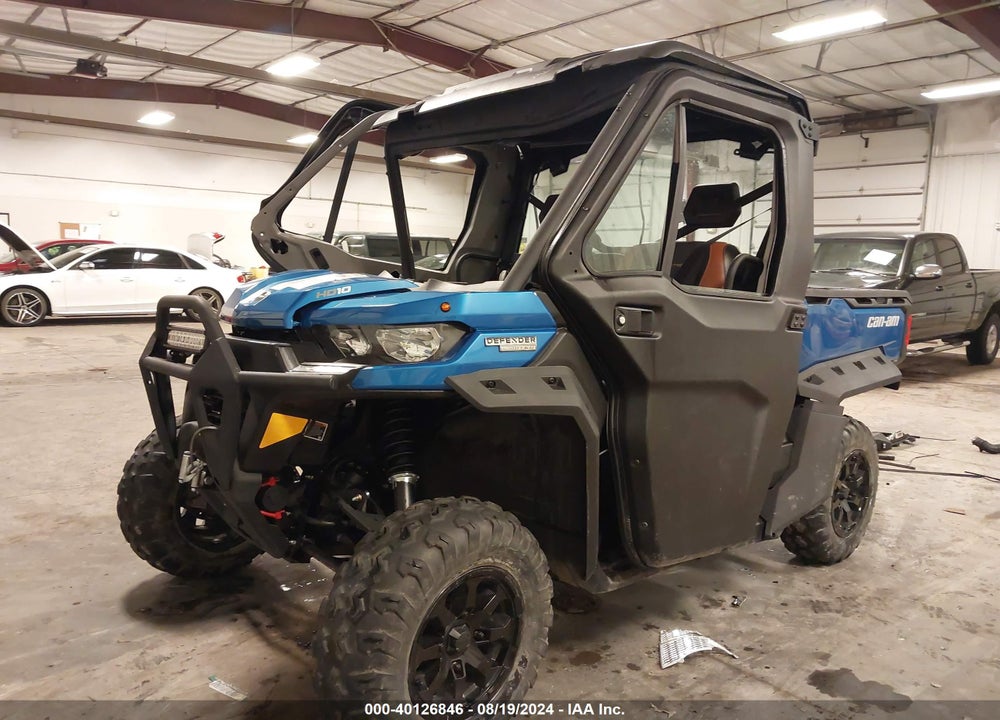 2021 CAN-AM DEFENDER LIMITED CAB HD10 VIN: 3JBUVAX43MK001159