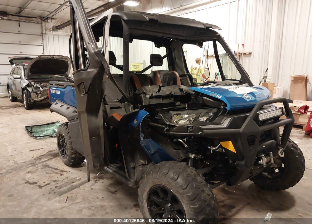 2021 CAN-AM DEFENDER LIMITED CAB HD10 VIN: 3JBUVAX43MK001159