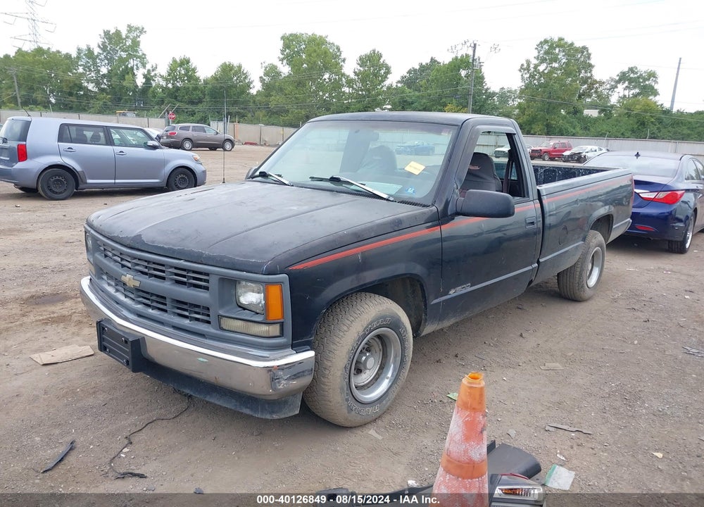 1996 CHEVROLET GMT-400 C1500 VIN: 1GCEC14W8TZ150942