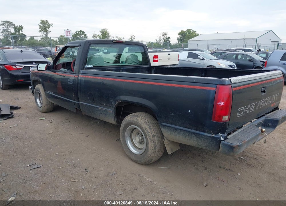 1996 CHEVROLET GMT-400 C1500 VIN: 1GCEC14W8TZ150942