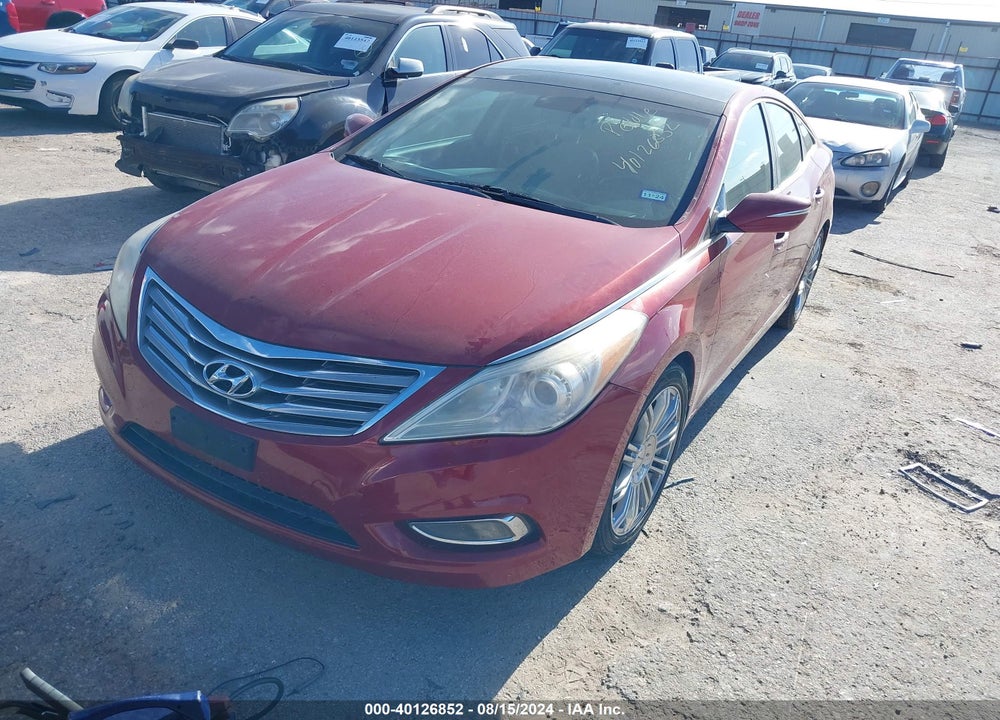 2013 HYUNDAI AZERA VIN: KMHFH4JG7DA204957