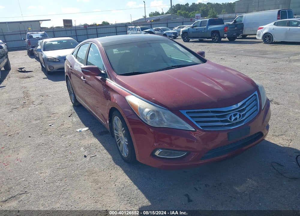 2013 HYUNDAI AZERA VIN: KMHFH4JG7DA204957