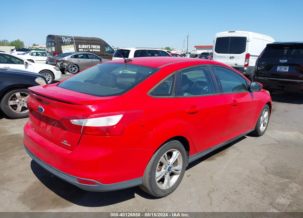 2012 FORD FOCUS SE VIN: 1FAHP3F29CL399900