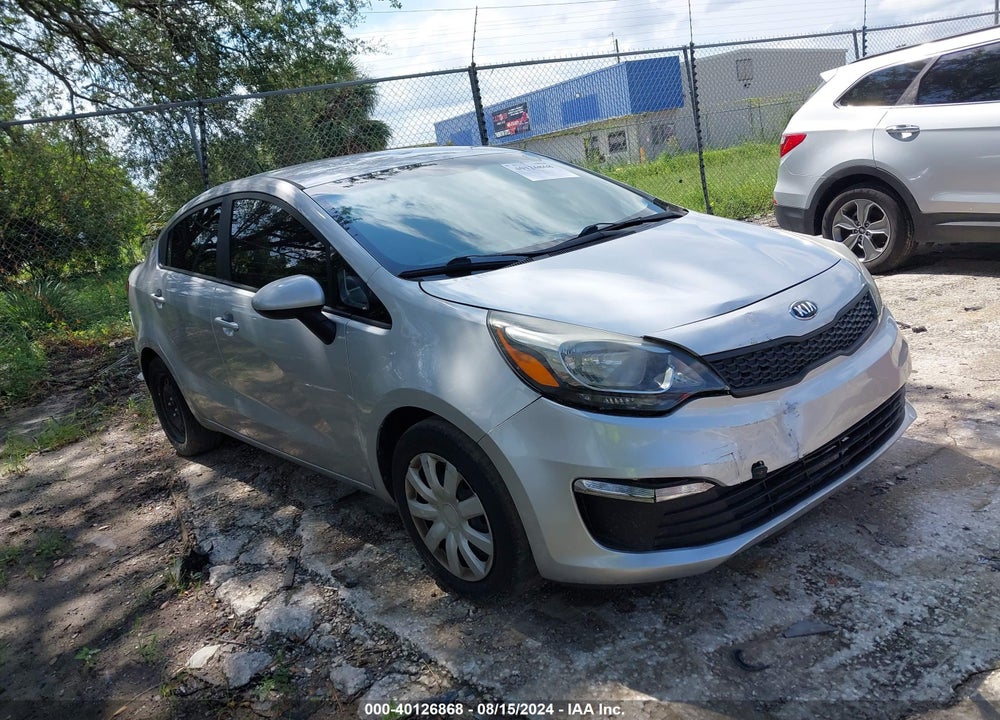 2016 KIA RIO LX VIN: KNADM4A36G6575052