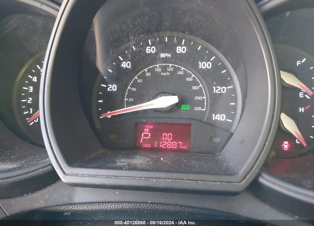 2016 KIA RIO LX VIN: KNADM4A36G6575052