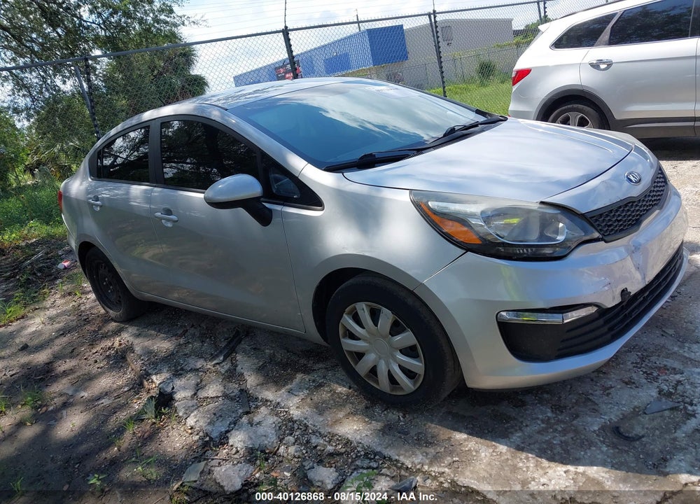 2016 KIA RIO LX VIN: KNADM4A36G6575052