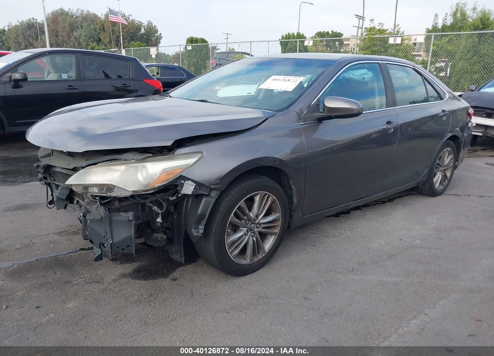 2016 TOYOTA CAMRY SE VIN: 4T1BF1FK9GU196461